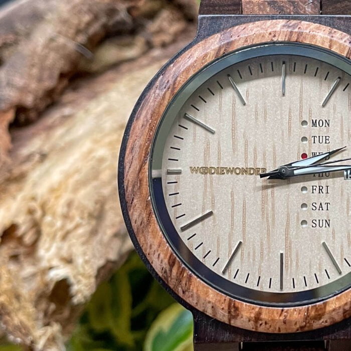 Zegarek drewniany Eclips Light - obrazek 2