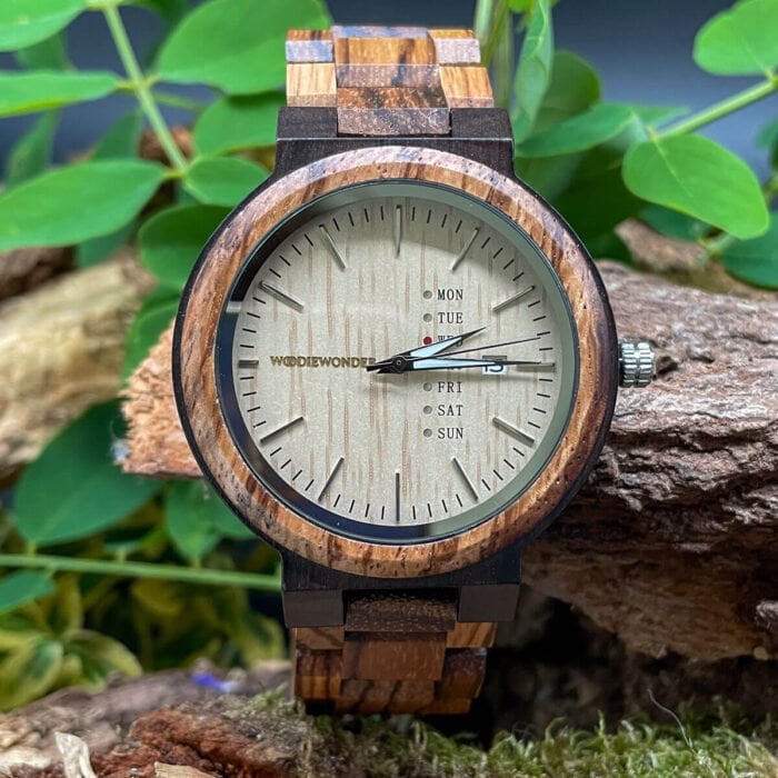 Zegarek drewniany Eclips Light - obrazek 4