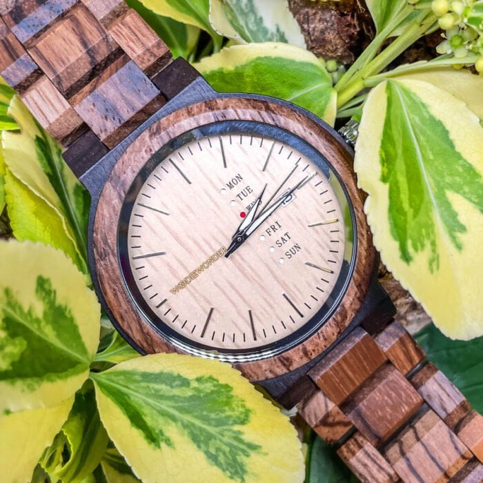 Zegarek drewniany Eclips Light - obrazek 3