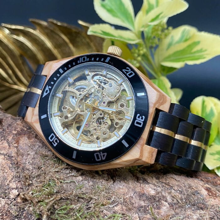 Zegarek drewniany Goldshine - obrazek 3