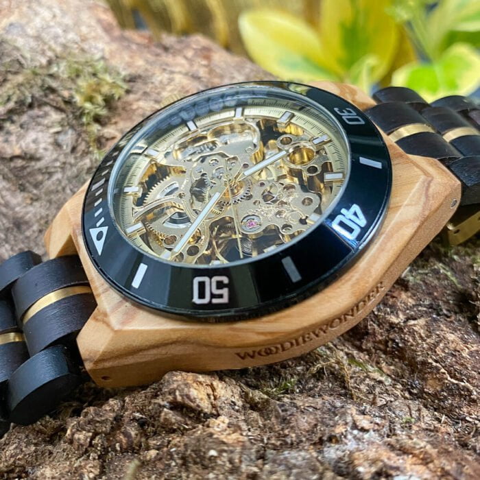 Zegarek drewniany Goldshine - obrazek 2