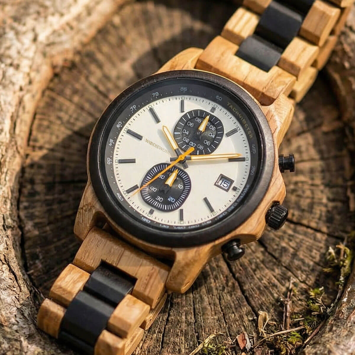 proton3 Zegarek drewniany Proton - obrazek 1