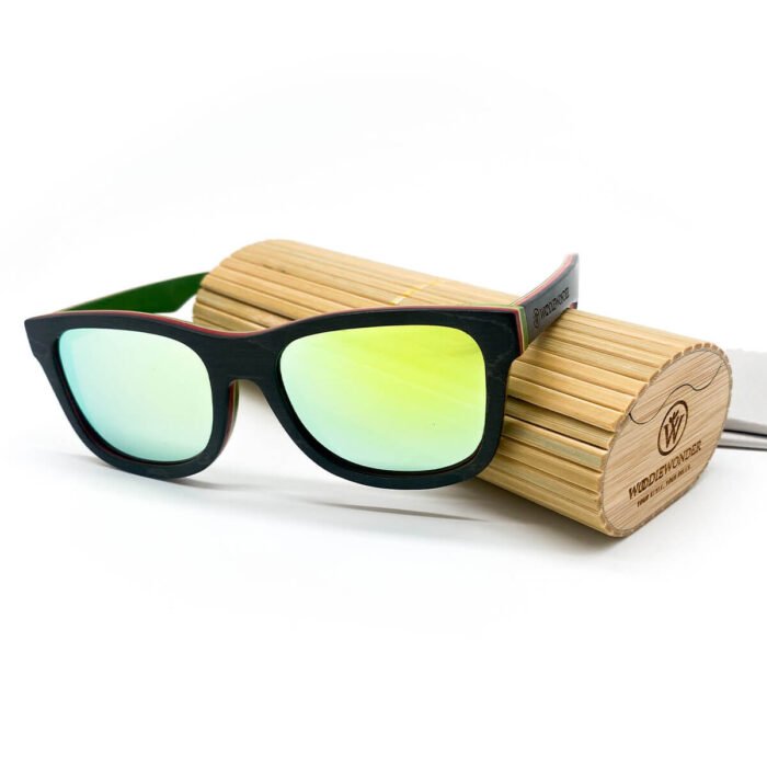 Drewniane okulary przeciwsłoneczne Molokai - obrazek 3