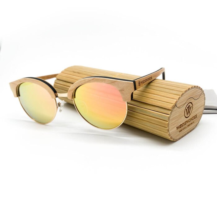 Drewniane okulary przeciwsłoneczne Molokini - obrazek 3
