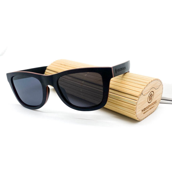 Drewniane okulary przeciwsłoneczne Arran - obrazek 3