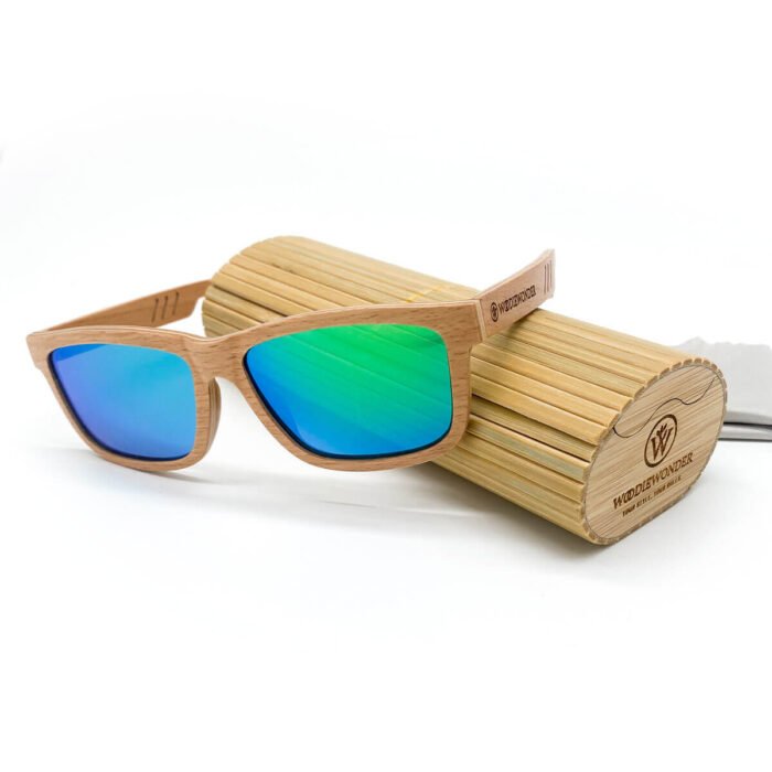 Drewniane okulary przeciwsłoneczne Coiba - obrazek 5
