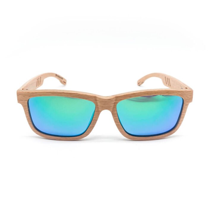 Drewniane okulary przeciwsłoneczne Coiba - obrazek 2