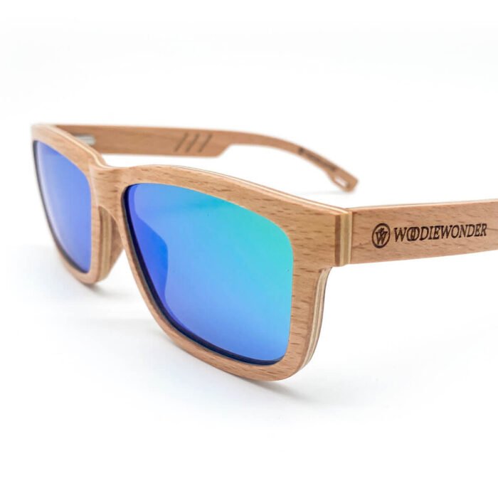 Drewniane okulary przeciwsłoneczne Coiba - obrazek 3