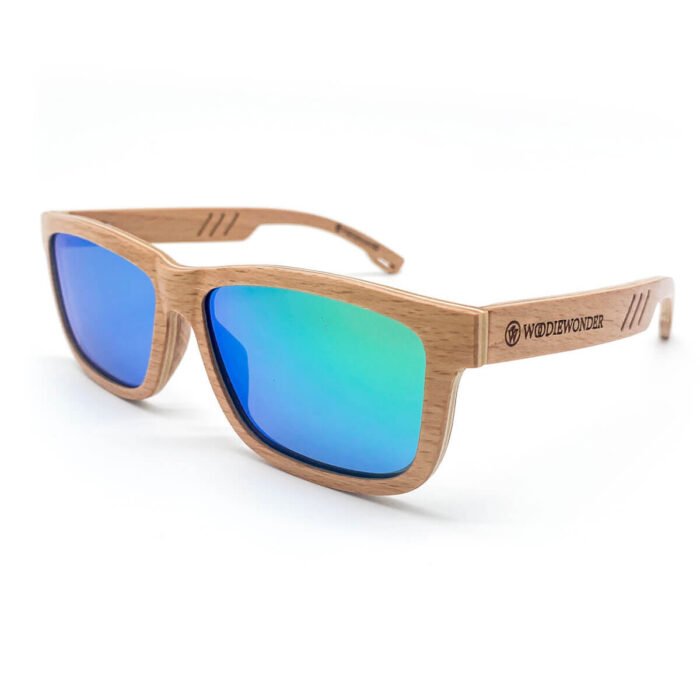 Drewniane okulary przeciwsłoneczne Coiba - obrazek 1