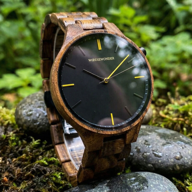 Zegarek ares Bronze drewno